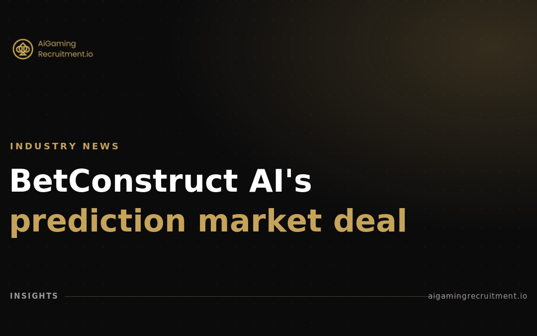 BetConstruct AI Signs Prediction Market Deal With FIFA Partner ADI Predictstreet